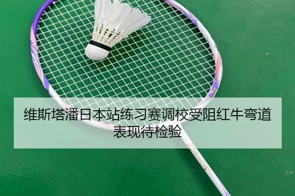 维斯塔潘日本站练习赛调校受阻红牛弯道表现待检验